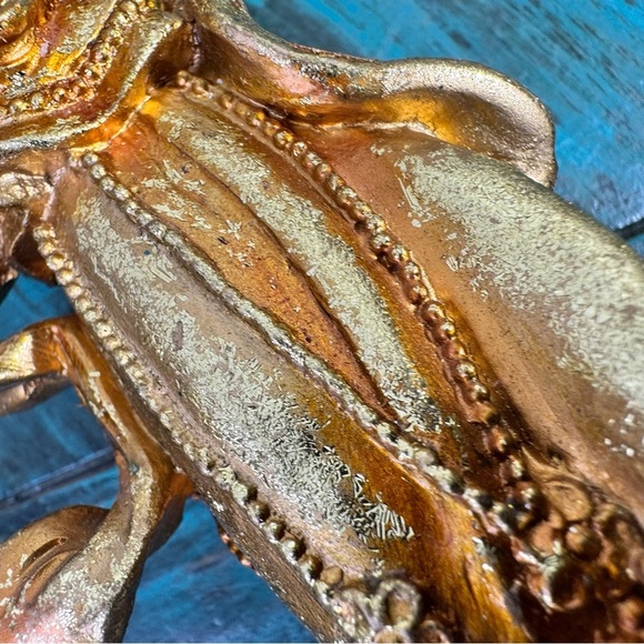 Vintage Angel Gold Christmas Tree Ornaments - Picture 11 of 12